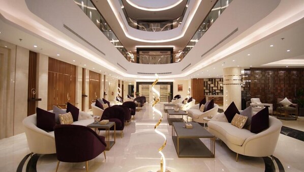 Sala de estar en el lobby