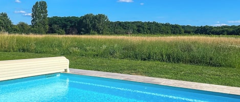 Una piscina climatizada