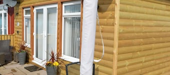 ชาเลต์ 3 เตียงน่ารักในบริดลิงตัน ไฟฟ้าฟรี