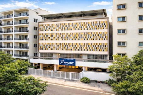 Front of property. The Altruist Bellandur Hotel