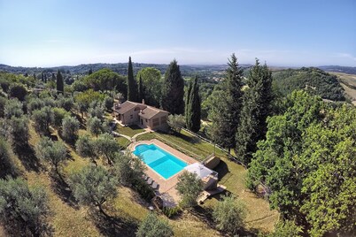 Villa with view and private pool