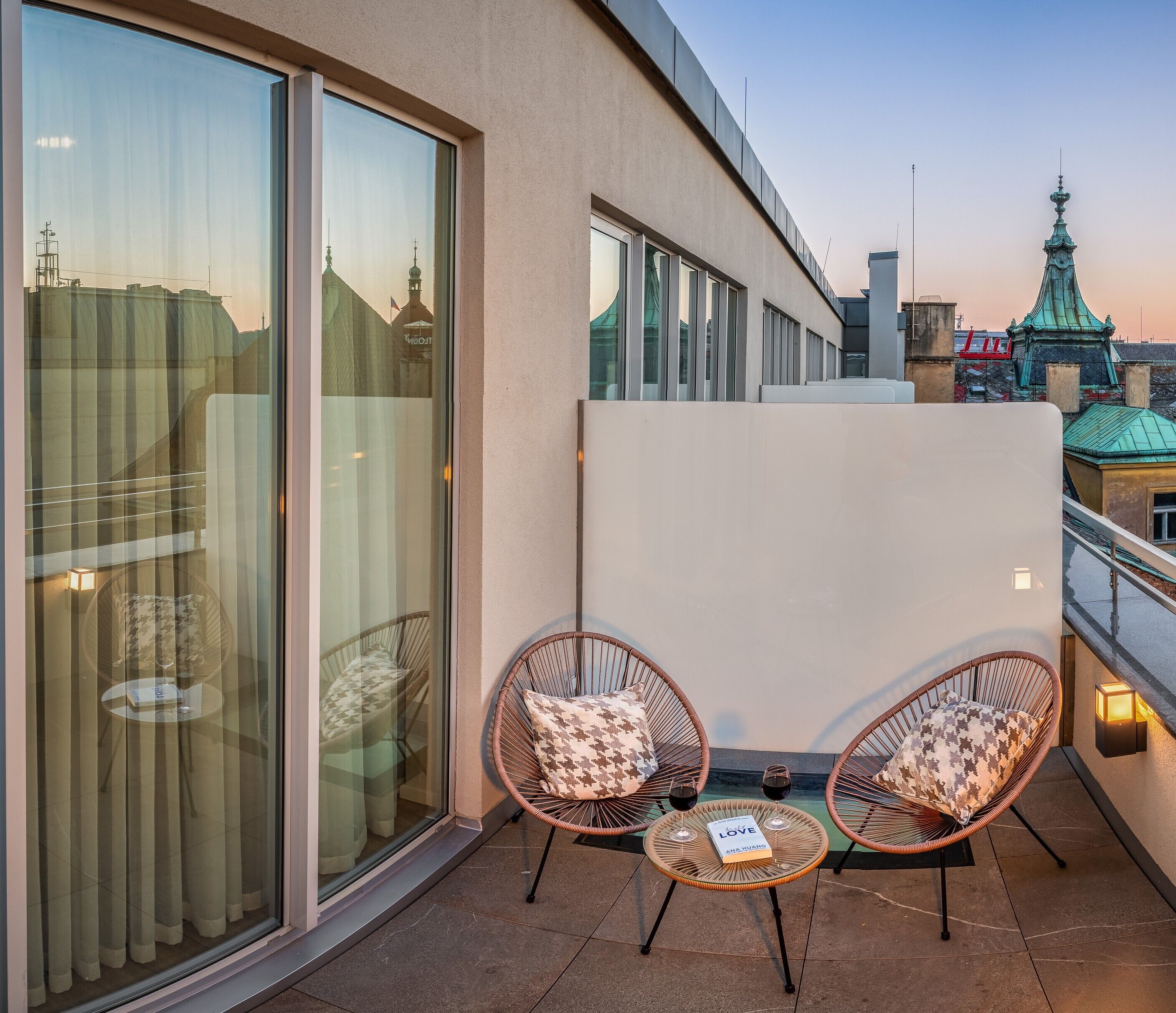 Apartamento Deluxe | Terraza o patio