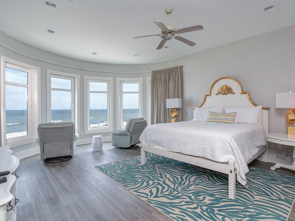 House, Multiple Beds, Balcony, Ocean View | 4 bedrooms, bed sheets