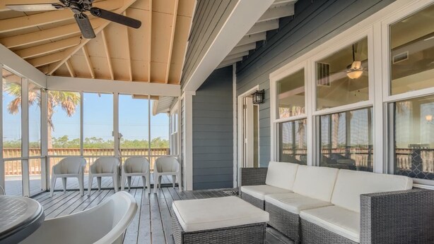 House, Multiple Beds, Balcony, Ocean View | Balcony - Seabiscuit (Gulf Shores)