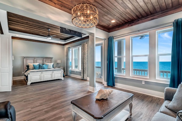 Maison, plusieurs lits, balcon, vue océan | 6 chambres, draps fournis