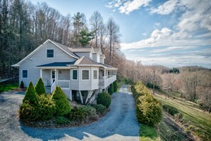 Exterior - Hilltop Hideaway - Newly Renovated Home on 30+ Acres, Minutes to Boone! (Boone)