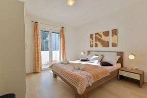 Apartment (A1) | 2 Schlafzimmer, Bügeleisen/Bügelbrett, kostenloses WLAN