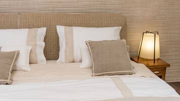 3 soverom, safe på rommet, strykejern/-brett og wi-fi (inkludert)