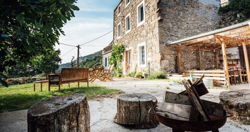 Stone house with amazing view