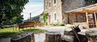 Stone house with amazing view