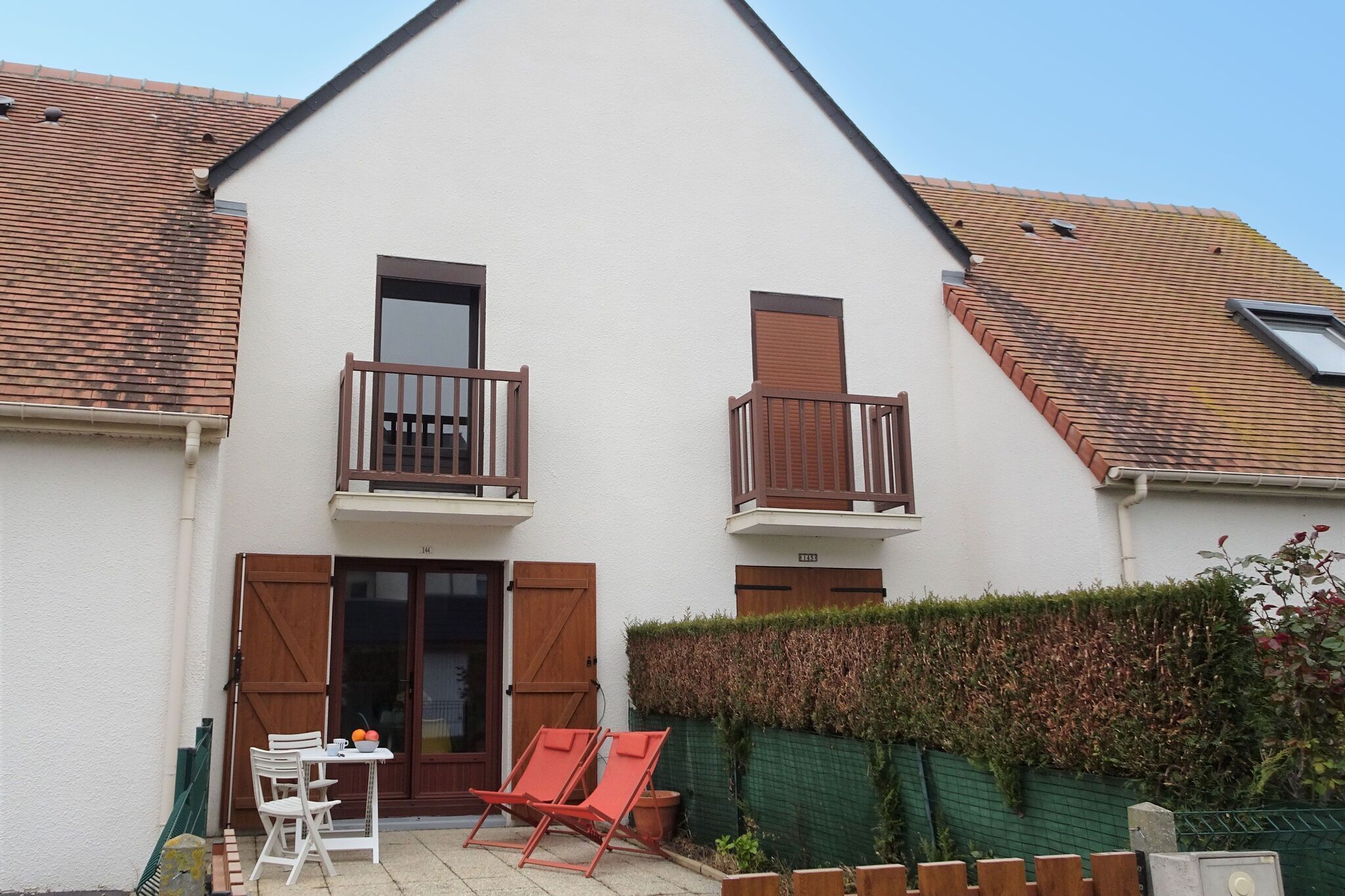 Charming maisonette in duplex, 400 m from the beach.