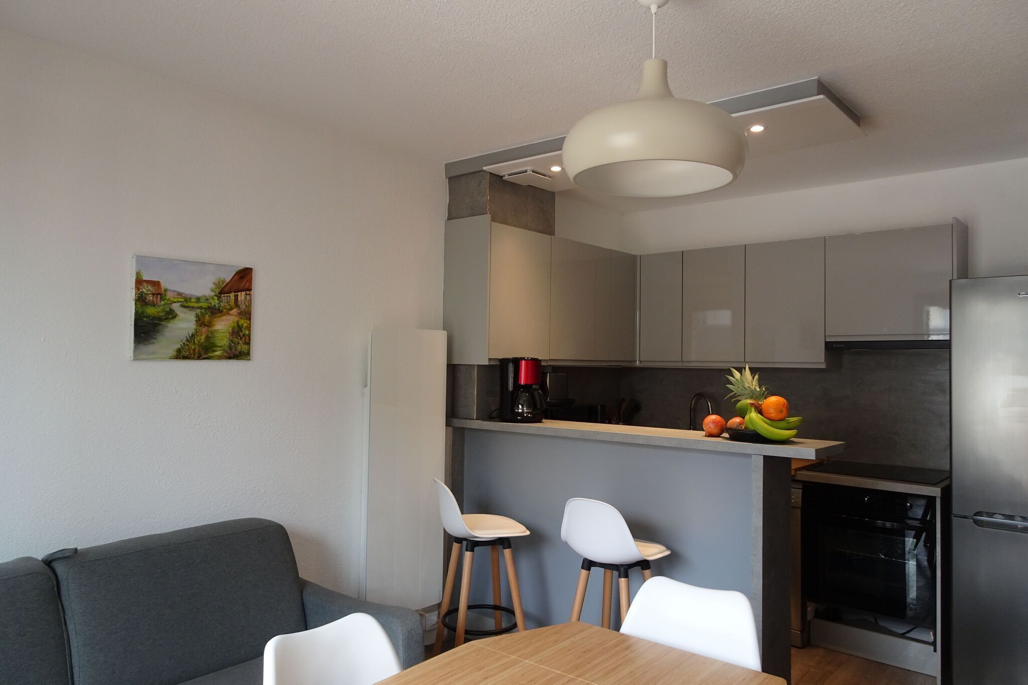 Charming maisonette in duplex, 400 m from the beach.