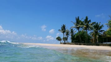 Sun-loungers, beach towels