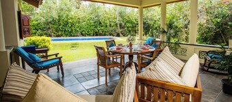 2 bedroom luxury villa with private pool - 1 minute walk to the beach