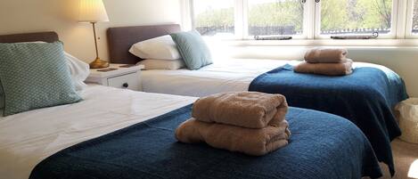 2 bedrooms, iron/ironing board, travel crib, free WiFi