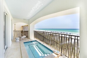 Piscine chauffée