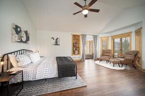 Cabin, 5 Bedrooms | Living area | Smart TV, foosball - Moose Ridge Cabin 5 Bedroom Cabin by RedAwning (Grand Lake)