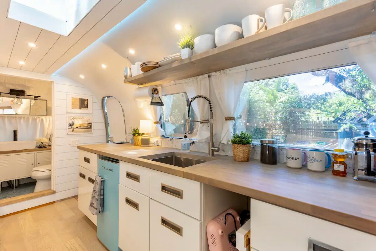 Amelia Airstream · Airstream Farm Stay Evolved Retreat Experience