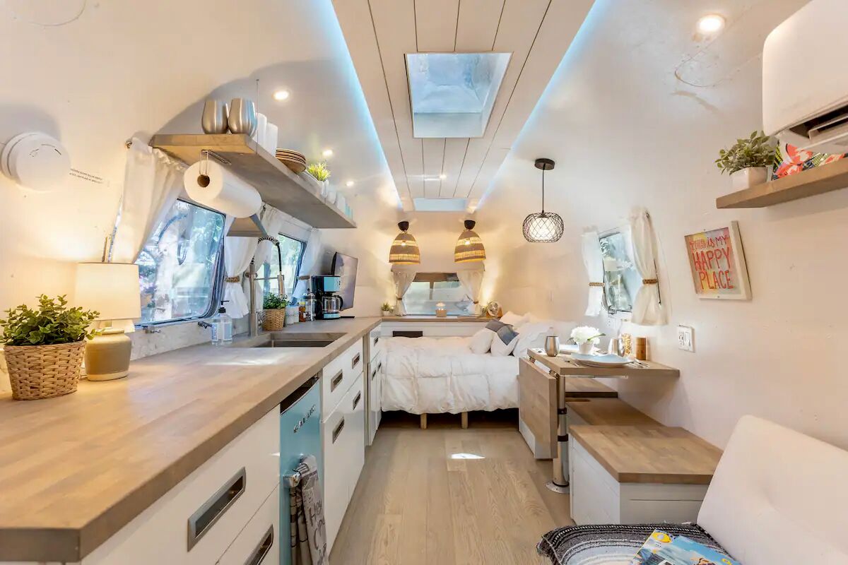 Amelia Airstream · Airstream Farm Stay Evolved Retreat Experience