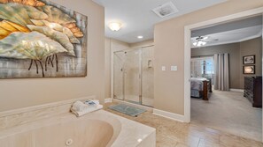 Combined shower/bathtub, jetted bath - New to the Rental Market, Lazy river and Slide! (Orange Beach)
