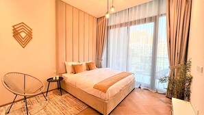 อพาร์ทเมนท์ (1 Bedroom) | 1 ห้องนอน, ห้องพักตกแต่งอย่างมีเอกลักษณ์, ตกแต่งพิเศษโดยเฉพาะ