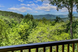 Property grounds - Cozy Mountain View Chalet (Hayesville)