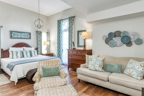 Desk, iron/ironing board, travel crib, free WiFi