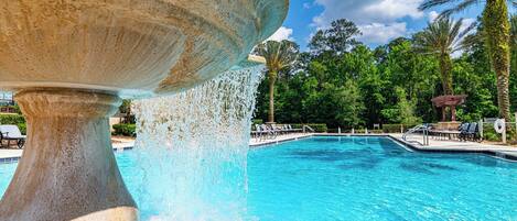 Beheizter Pool