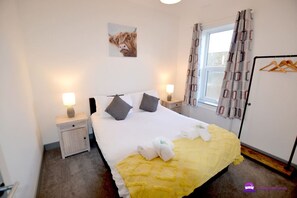 2 bedrooms, iron/ironing board, travel crib, WiFi