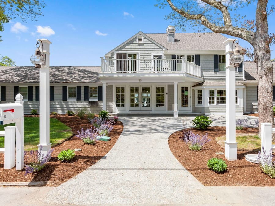 Façade de l’hébergement