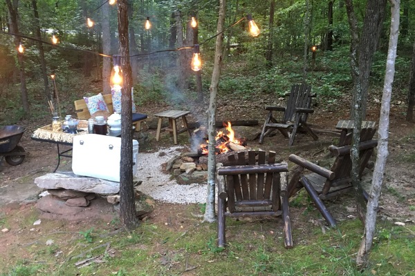 Overnatningsstedets område