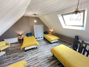 2 bedrooms, free WiFi, bed sheets