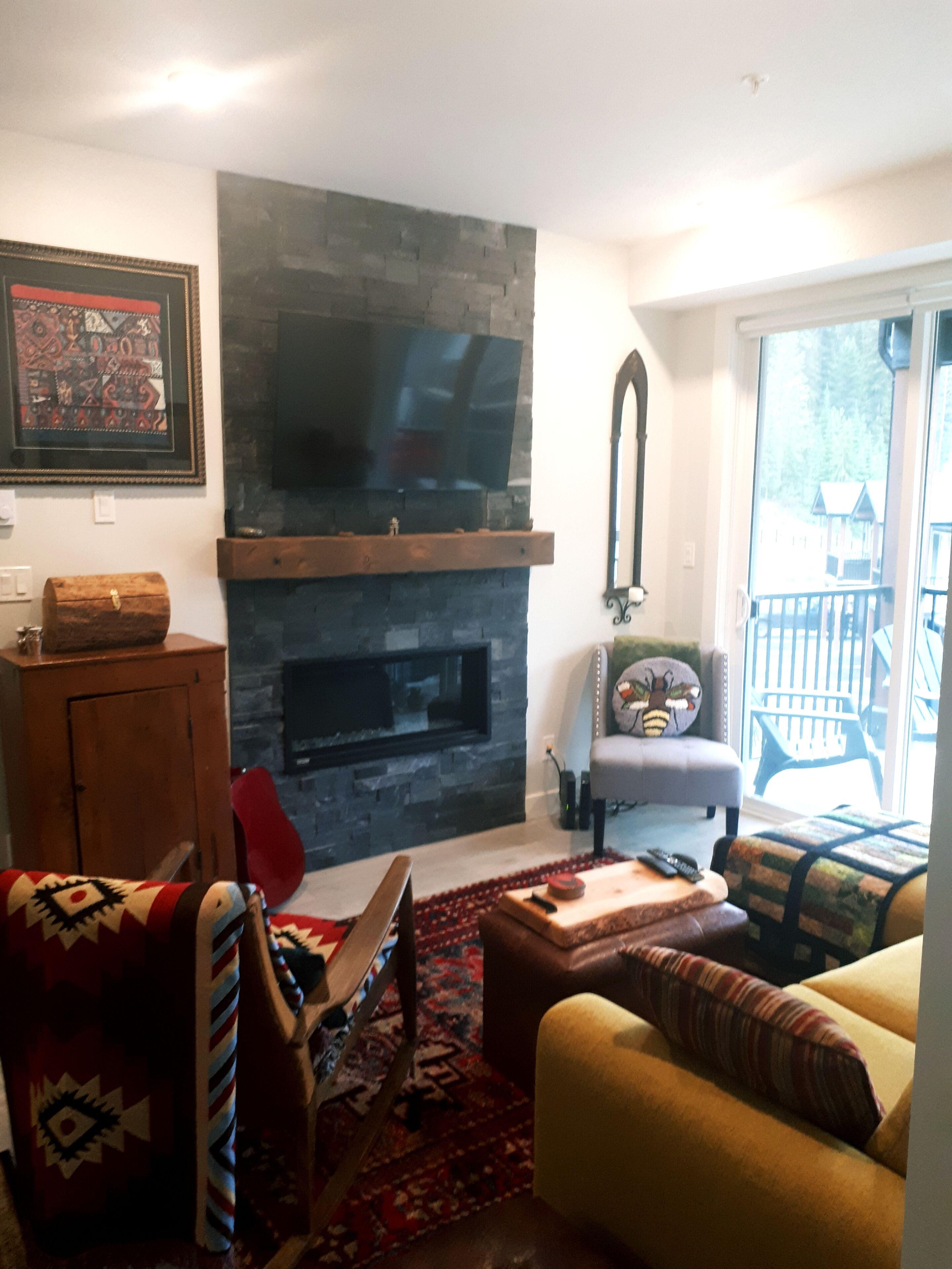 Brand new condo. Located a short walk to Burfield Chair, ammenities, and trails.