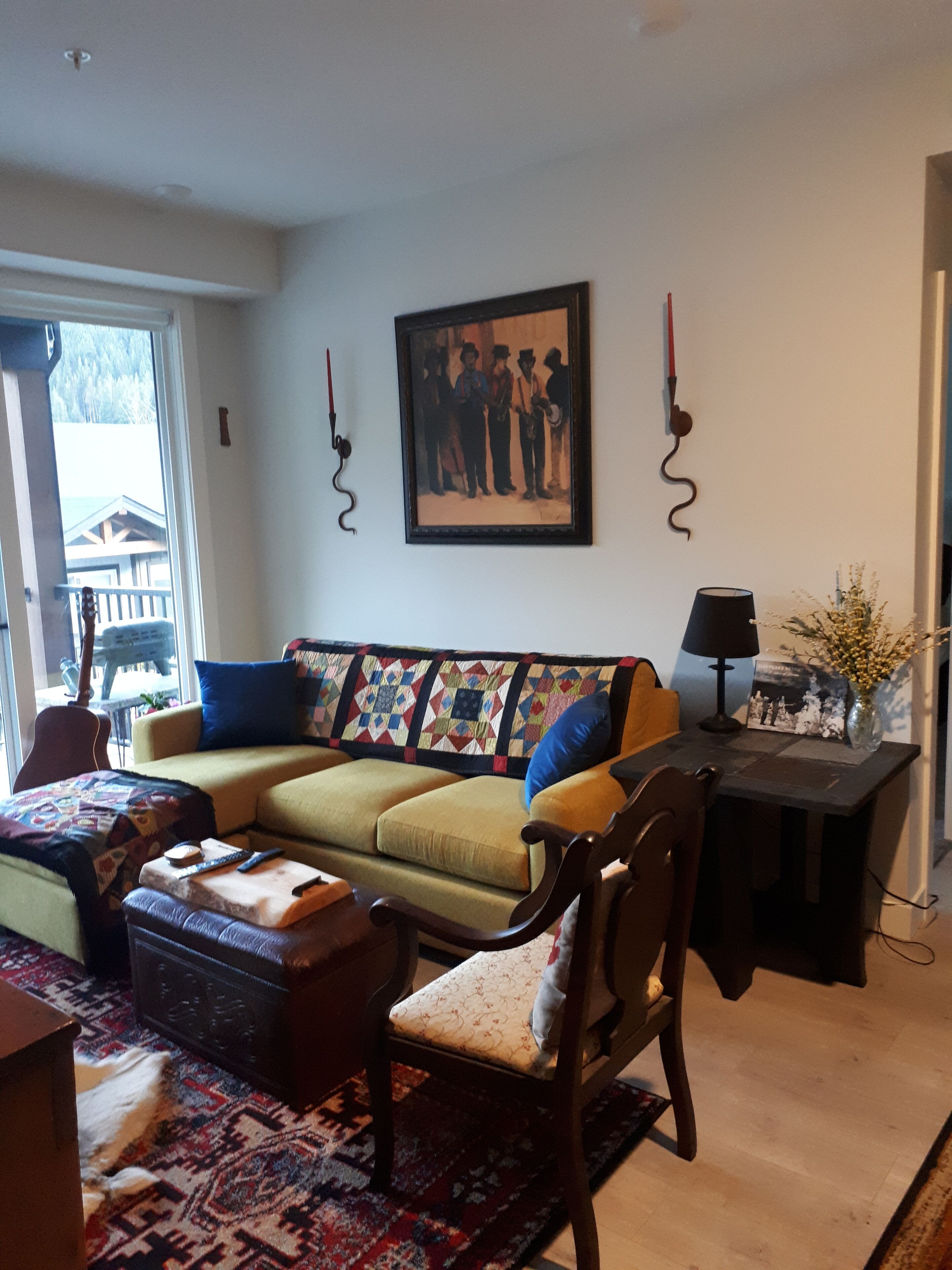 Brand new condo. Located a short walk to Burfield Chair, ammenities, and trails.