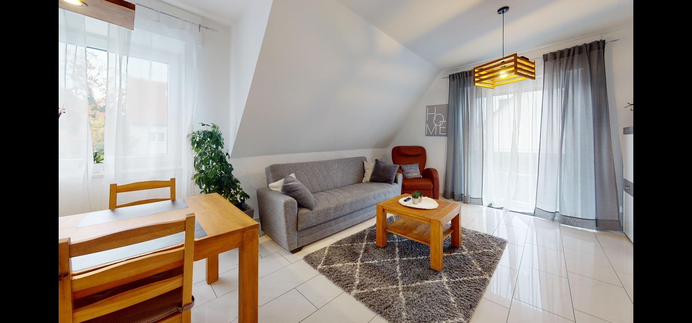 Bright, comfortable and barrier-free apartment