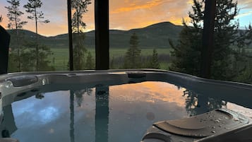 Idromassaggio all'aperto