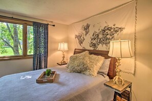 2 chambres, Wi-Fi, literie fournie