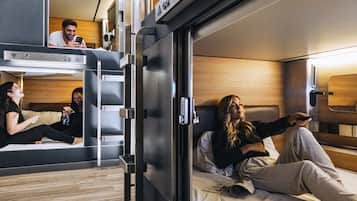 Deluxe Shared Dormitory, Shared Bathroom | Premium bedding, minibar, desk, laptop workspace