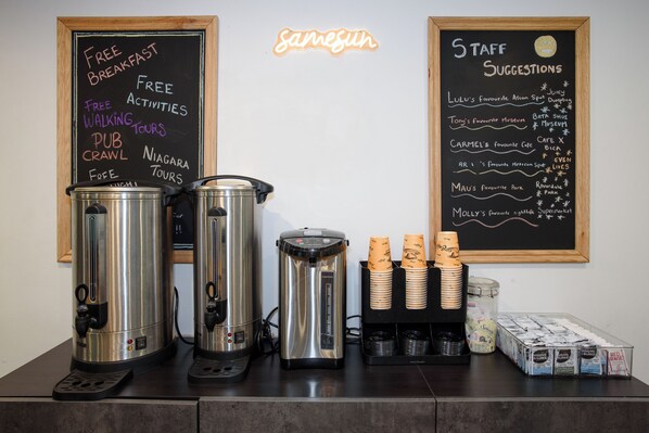 Free daily continental breakfast 