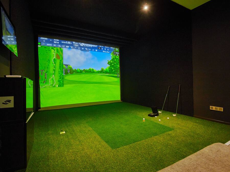 Innendørs golfbane
