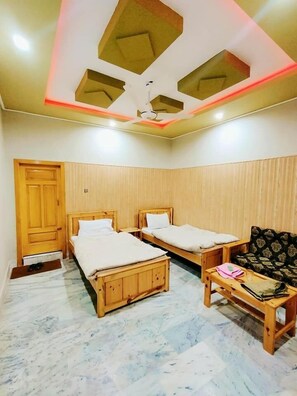 Wifi gratis y ropa de cama