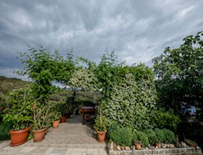 Overnatningsstedets område
