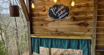 Private River Tent Camping with Kayaks & Outdoor Bathhouse! Pet friendly!
