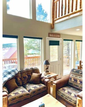 TV connectée, cheminée