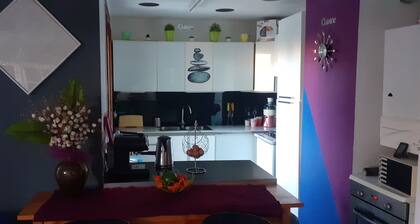 3 bedroom apartment, large living room, garden and terrace