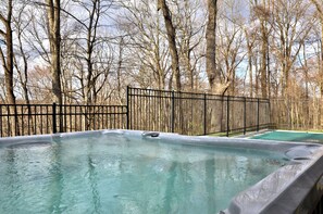 Bain à remous extérieur
