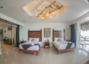 Family Suite, Lagoon View - Seven Blue House Village & Lodge (Bacalar)
