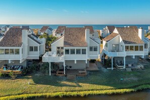 Exterior - Golf & Ocean Views Renovated New 3 BR 3 Full Baths BHI Club Pet Friendly (Bald Head Island)
