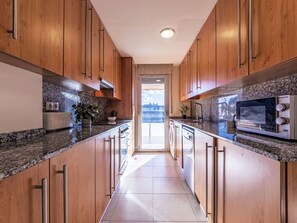 Microwave, oven, dishwasher, toaster