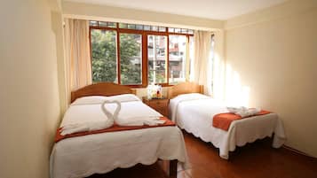 Wifi gratis y ropa de cama